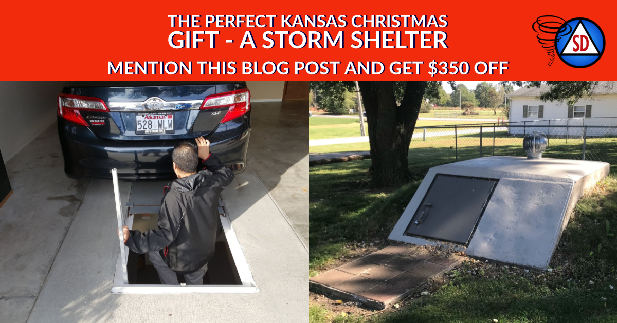 The Perfect Kansas Christmas Gift – A Storm Shelter