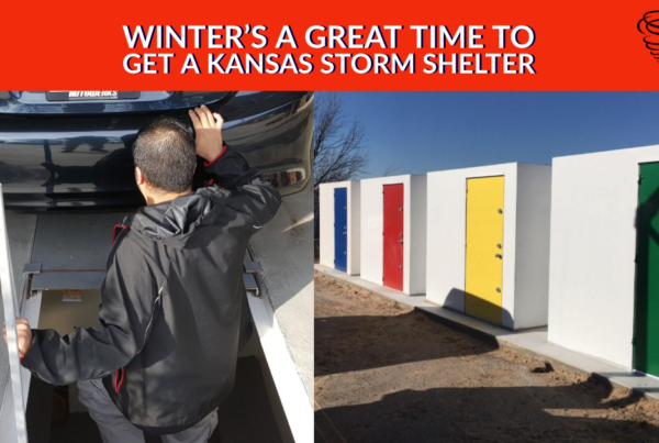 Winter's a Great Time to Get a Kansas Storm Shelter