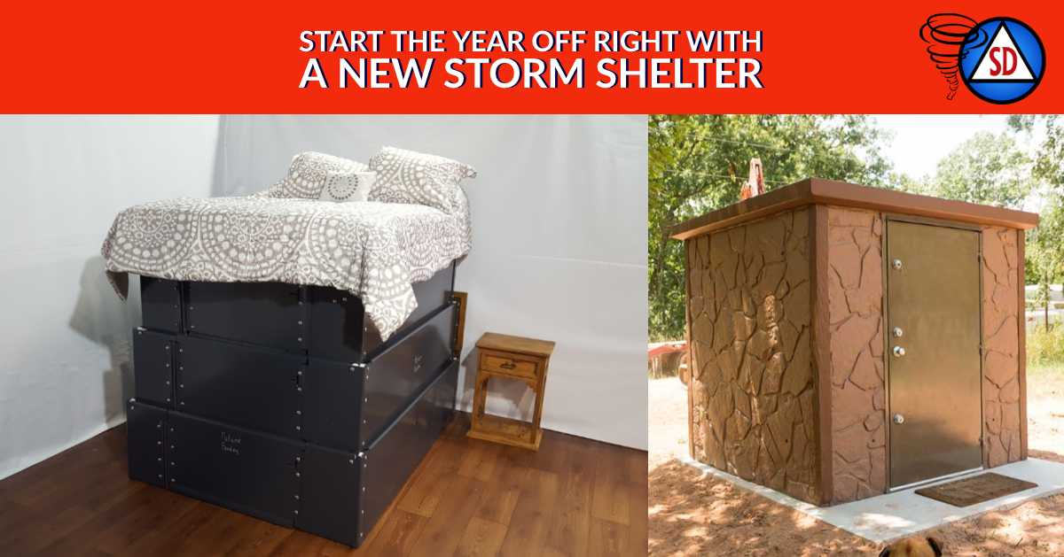 Start the Year Off Right with a New Storm Shelter